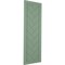Ekena Millwork True Fit PVC Single Panel Herringbone Modern Style Fixed Mount Shutters, Track Green, 18W x 42H, PR TFP001HB18X042TG - alternate 8